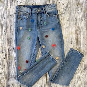 LUCKY BRAND - multi Pom jeans